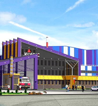 Завод по защите от коррозии металлоконструкци