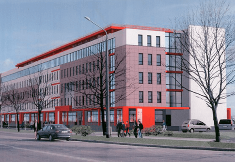 Административно-торговый центр по ул.Машиностроителей в г. Минск