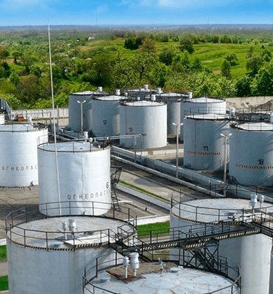 Реконструкция нефтебазы в п.Городьки