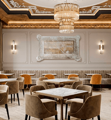 Реконструкция с реставрацией здания на площад